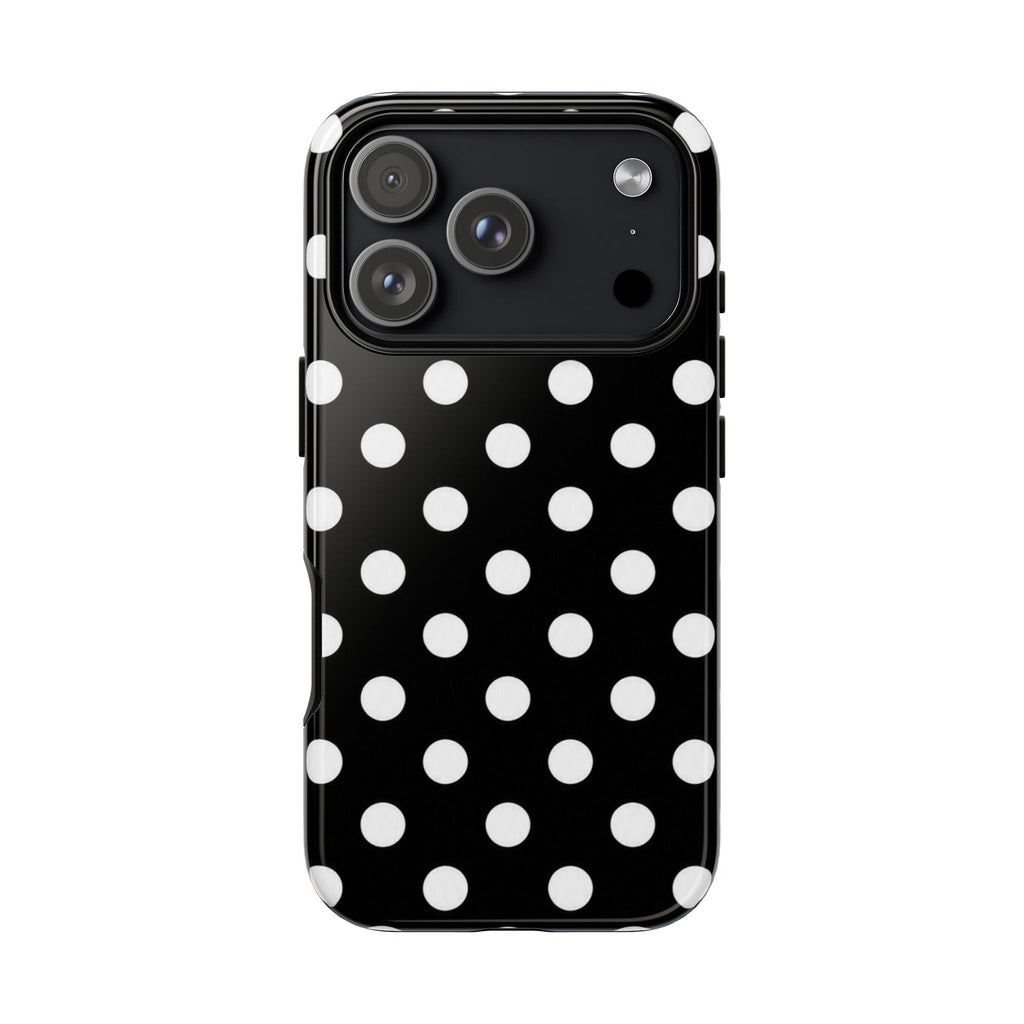 Black Polka Dot Case