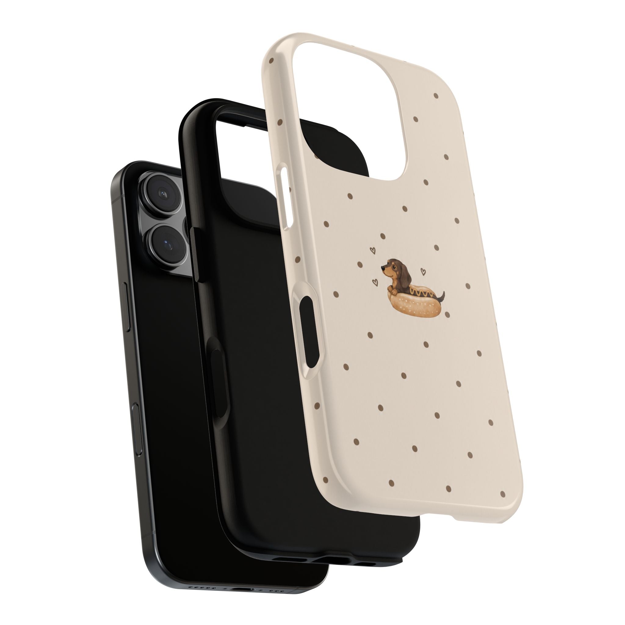 Dachshund Polka Dot Case