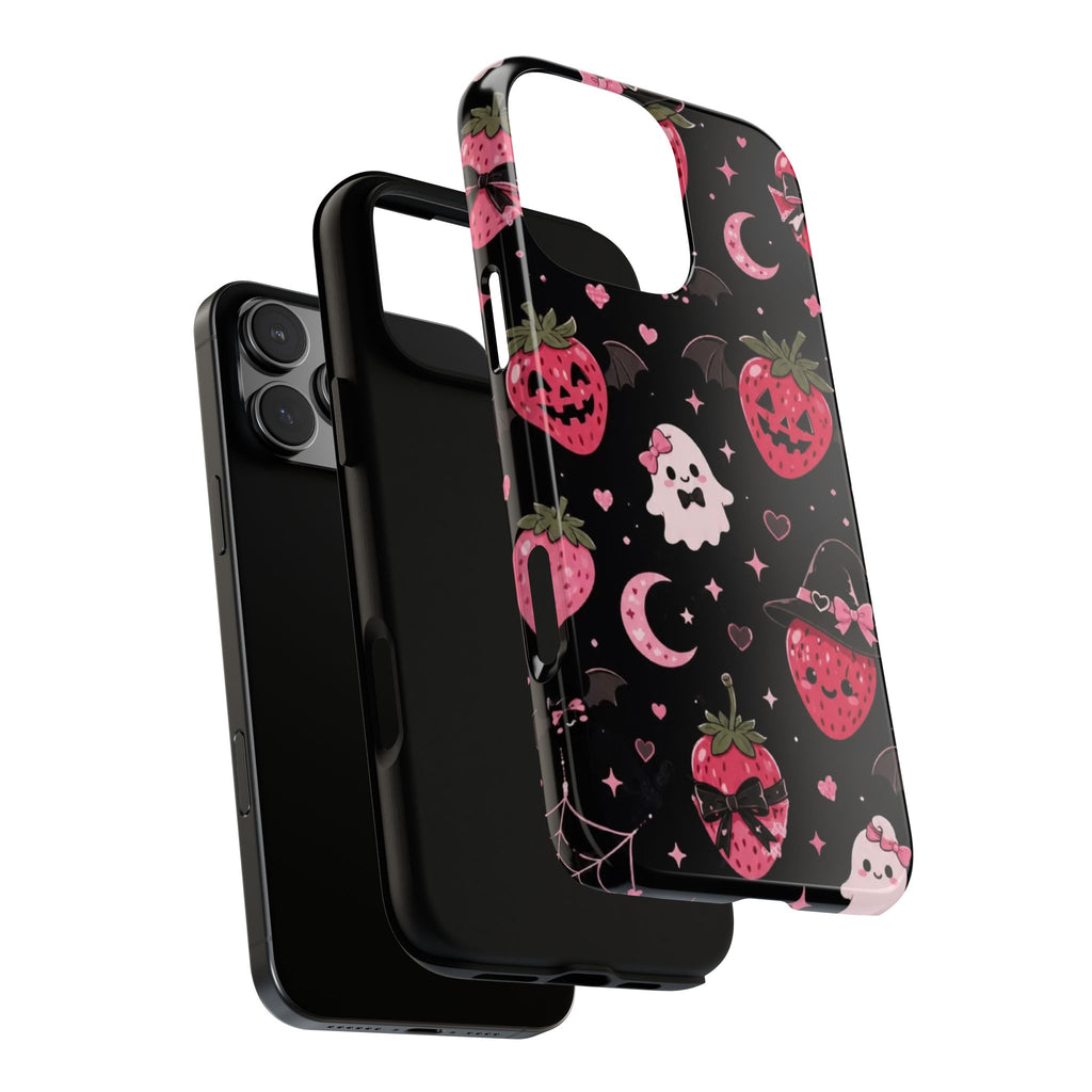 Gothic Strawberry Ghost Phone Case