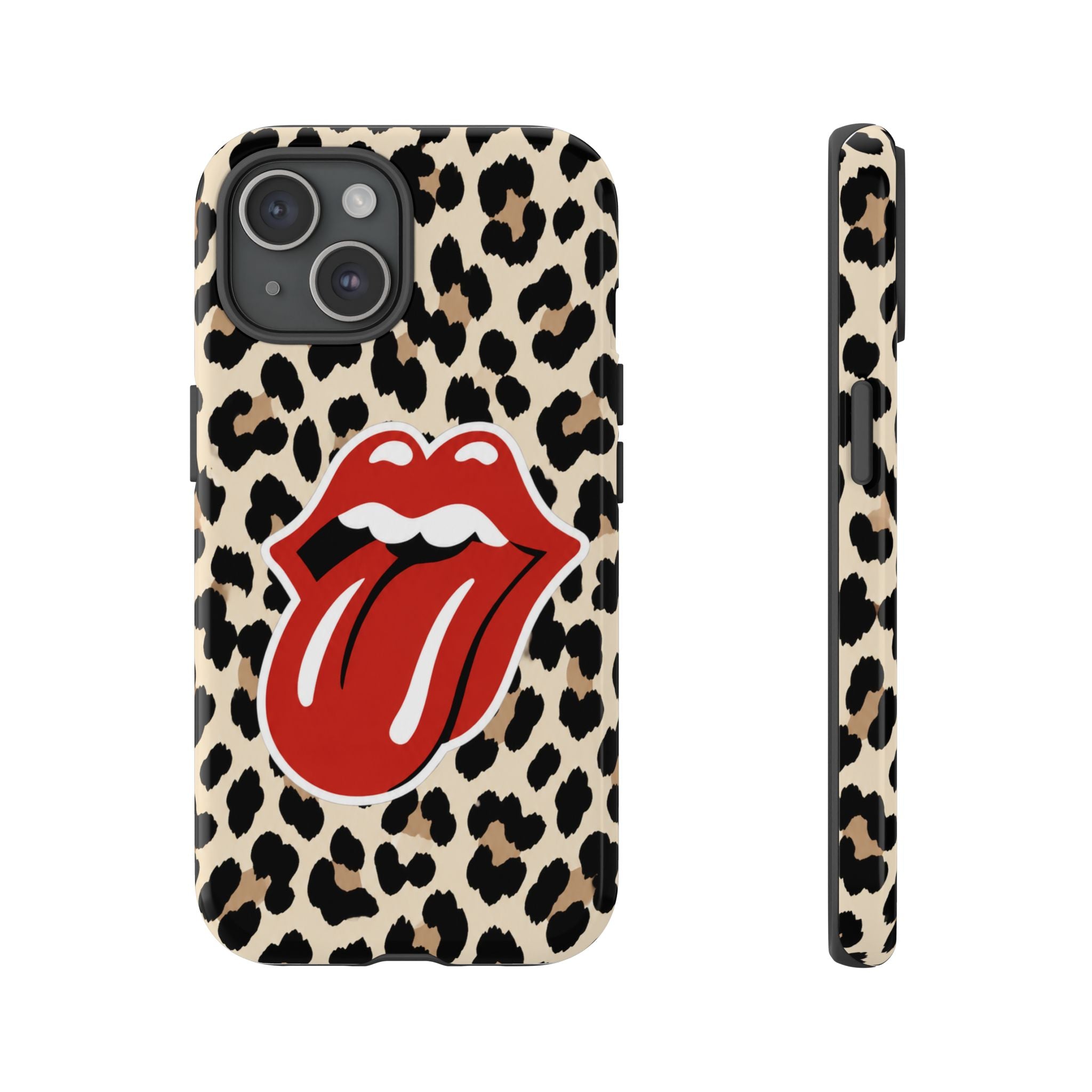 Leopard Print Tongue Case