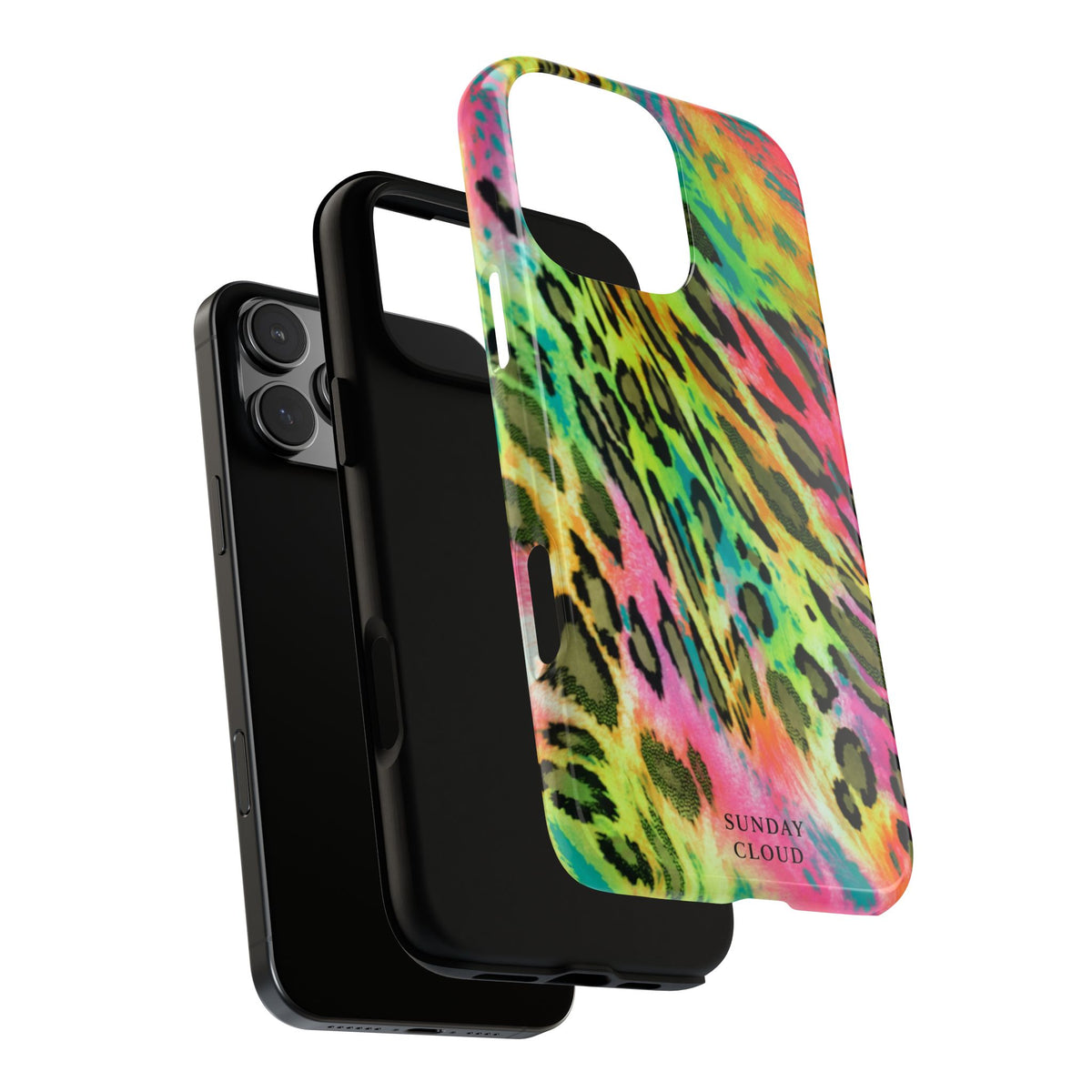 Neon Rainbow Leopard