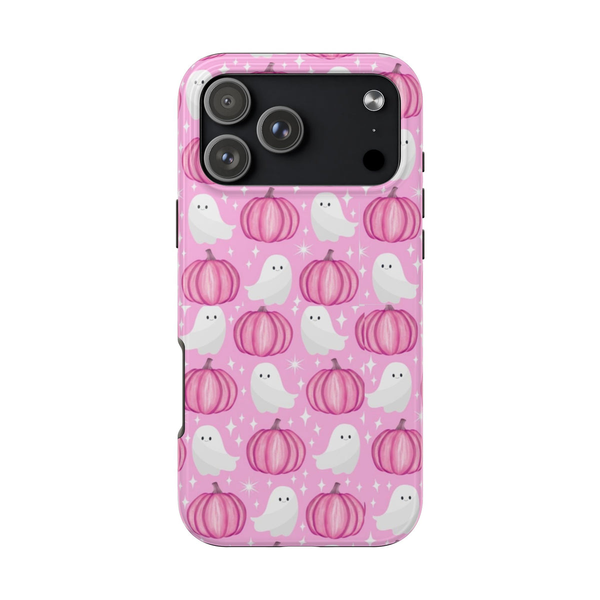 Pink Ghost & Pumpkin Case