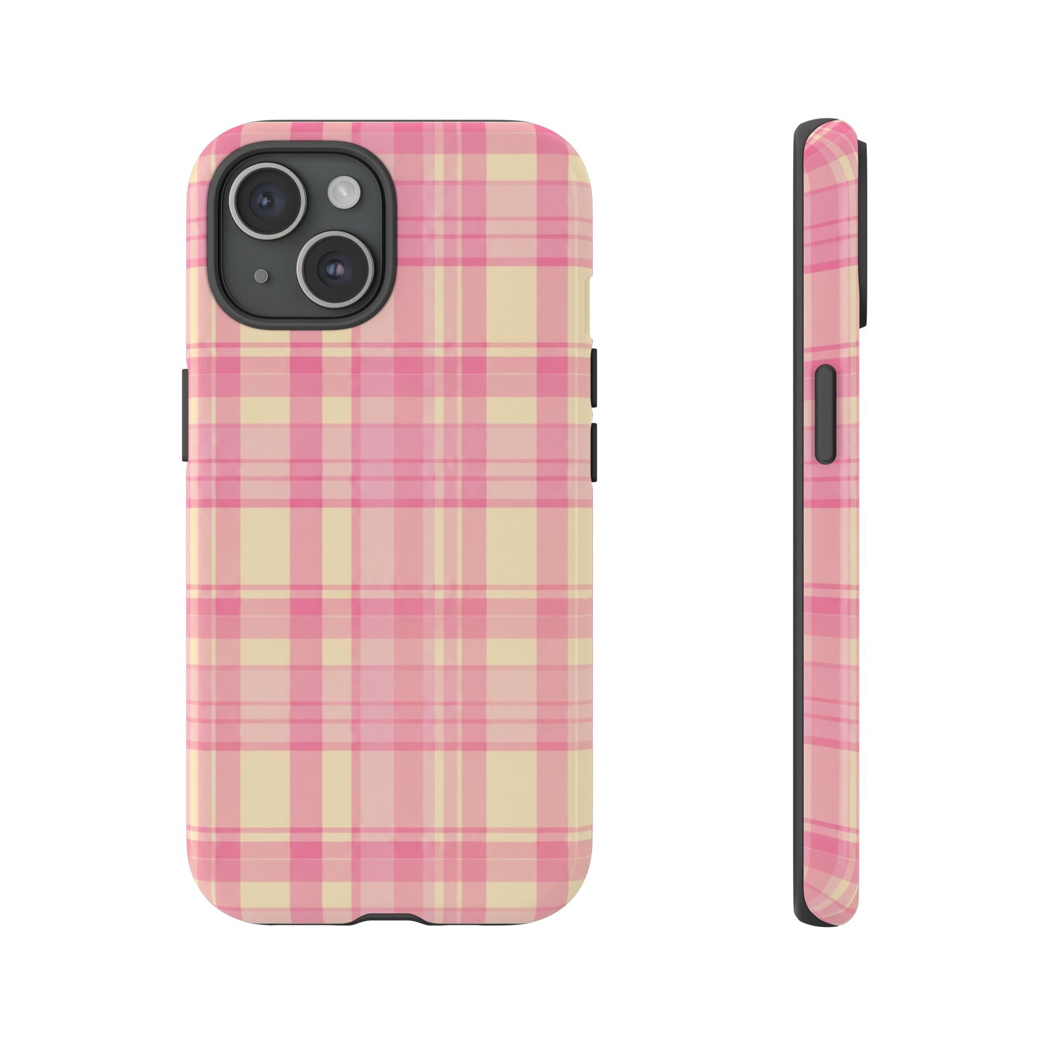 Pink Plaid Case