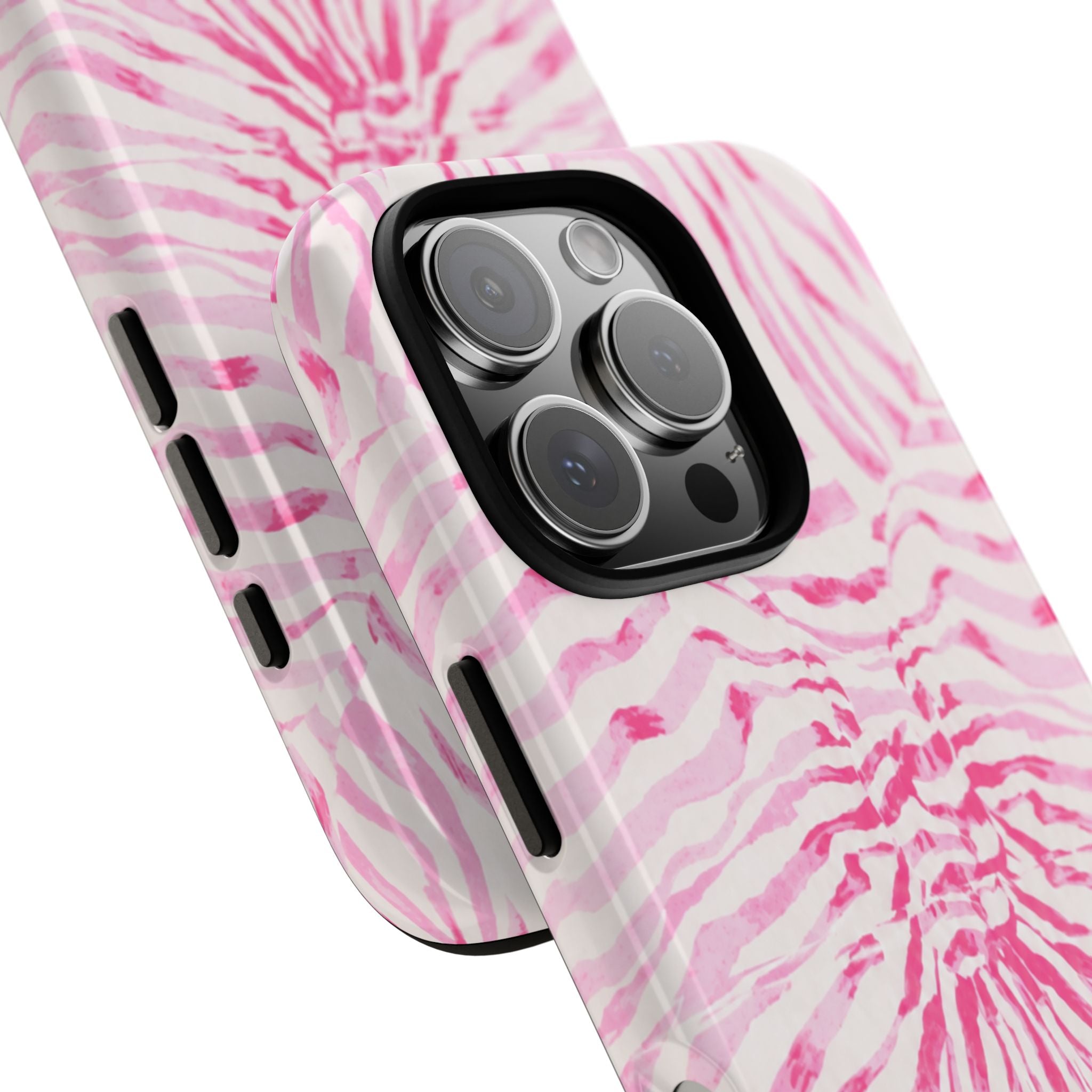 Pink Tie-Dye Zebra Case