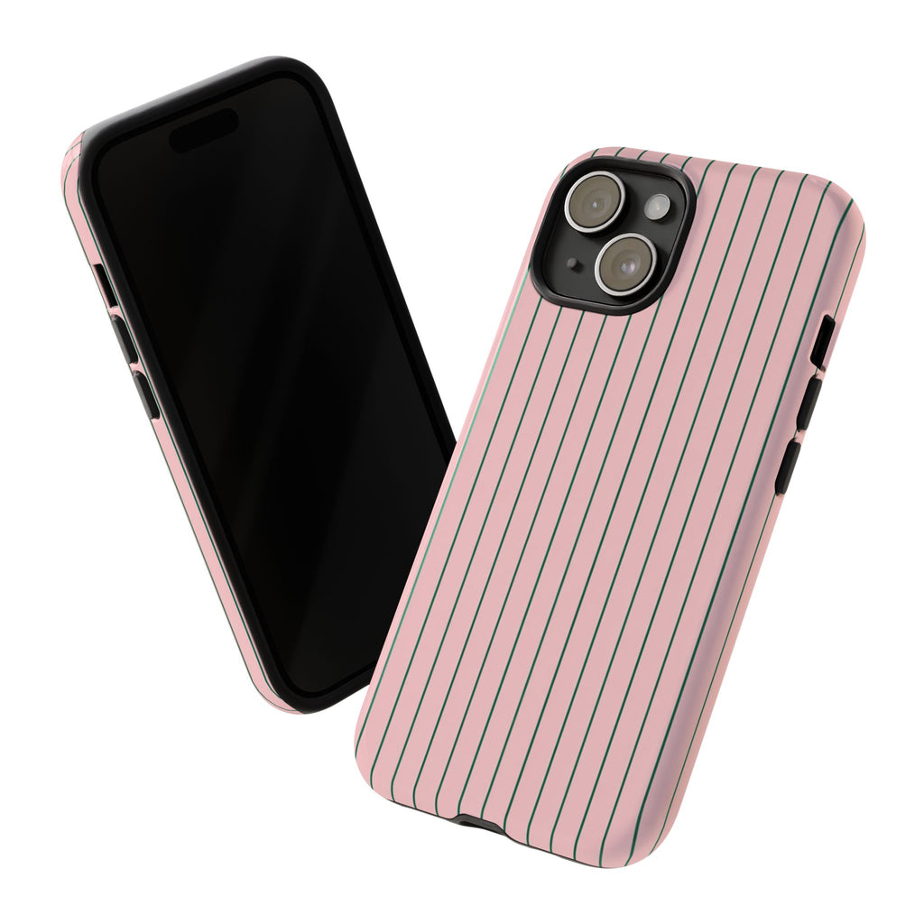 Pink Vertical Stripe Case