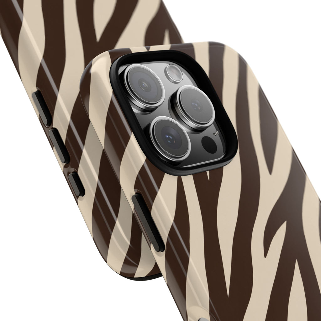 Brown & Cream Zebra Case