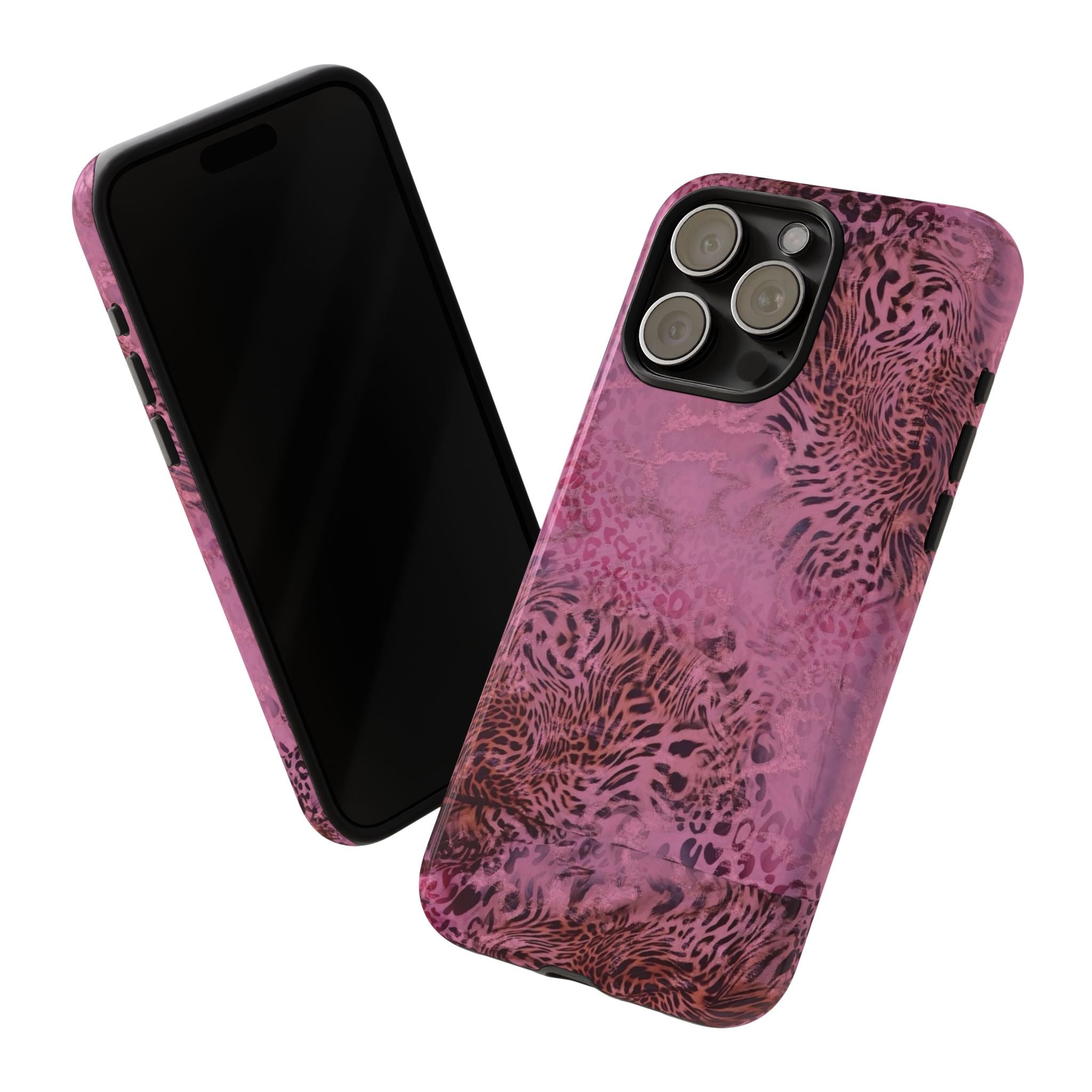 Pink Leopard Print Case