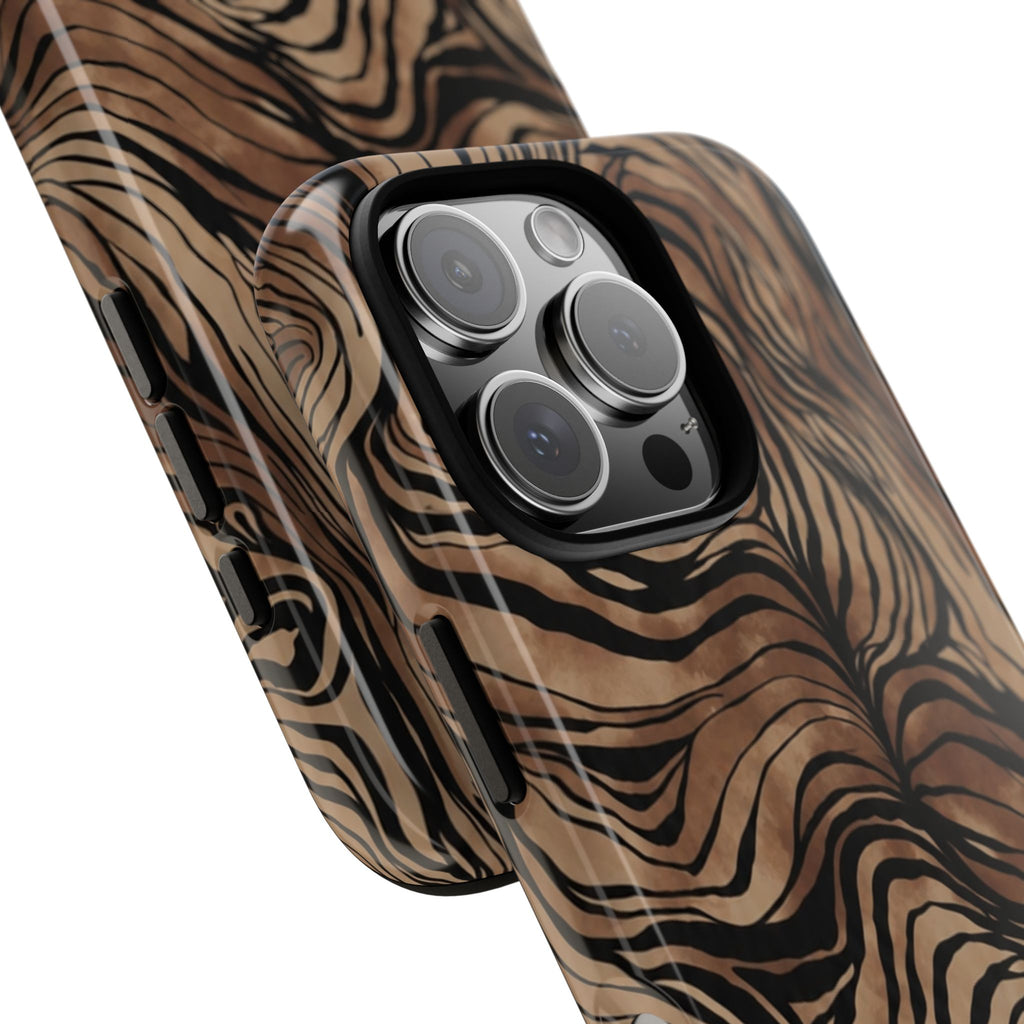 Brown Tiger Stripe Case