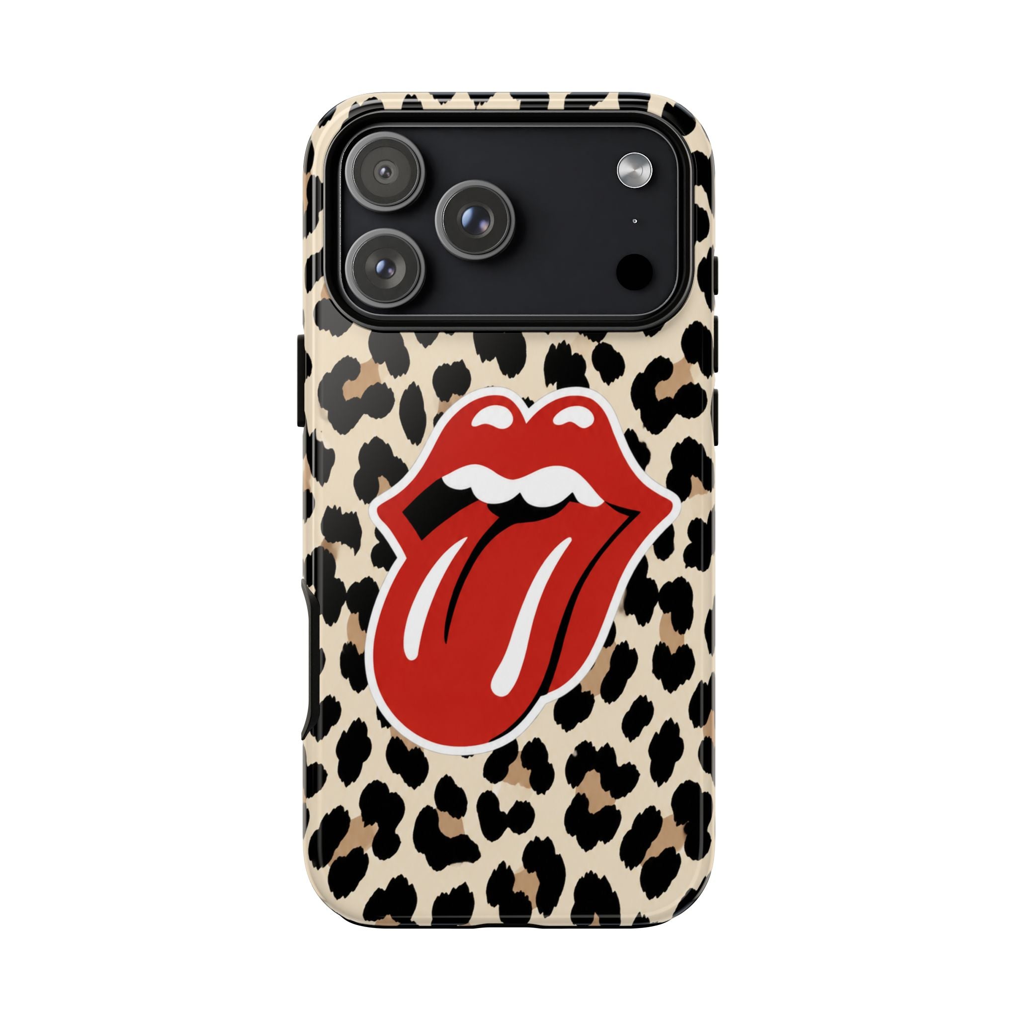 Leopard Print Tongue Case
