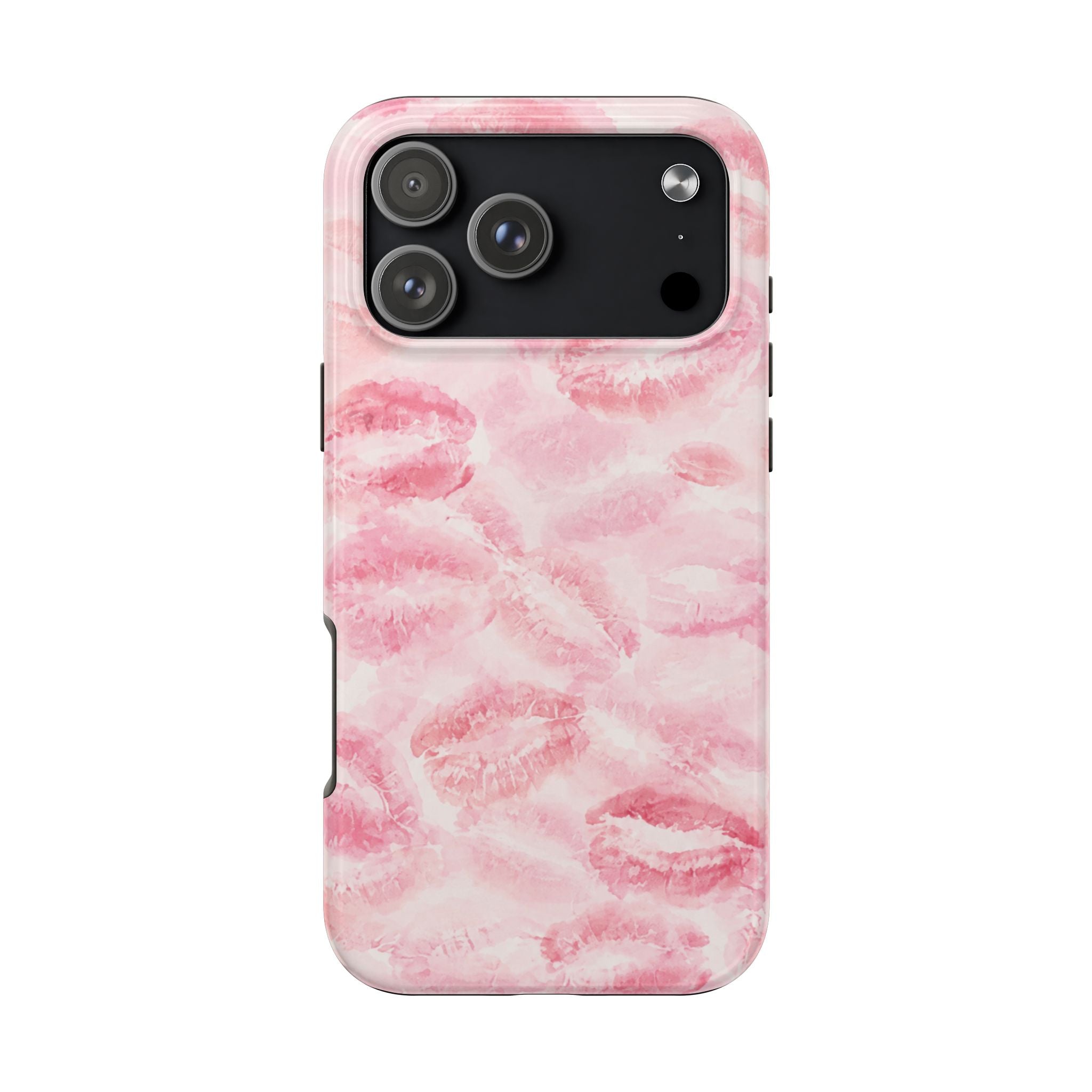 Kiss Phone Case – Pink Lip Print iPhone Case