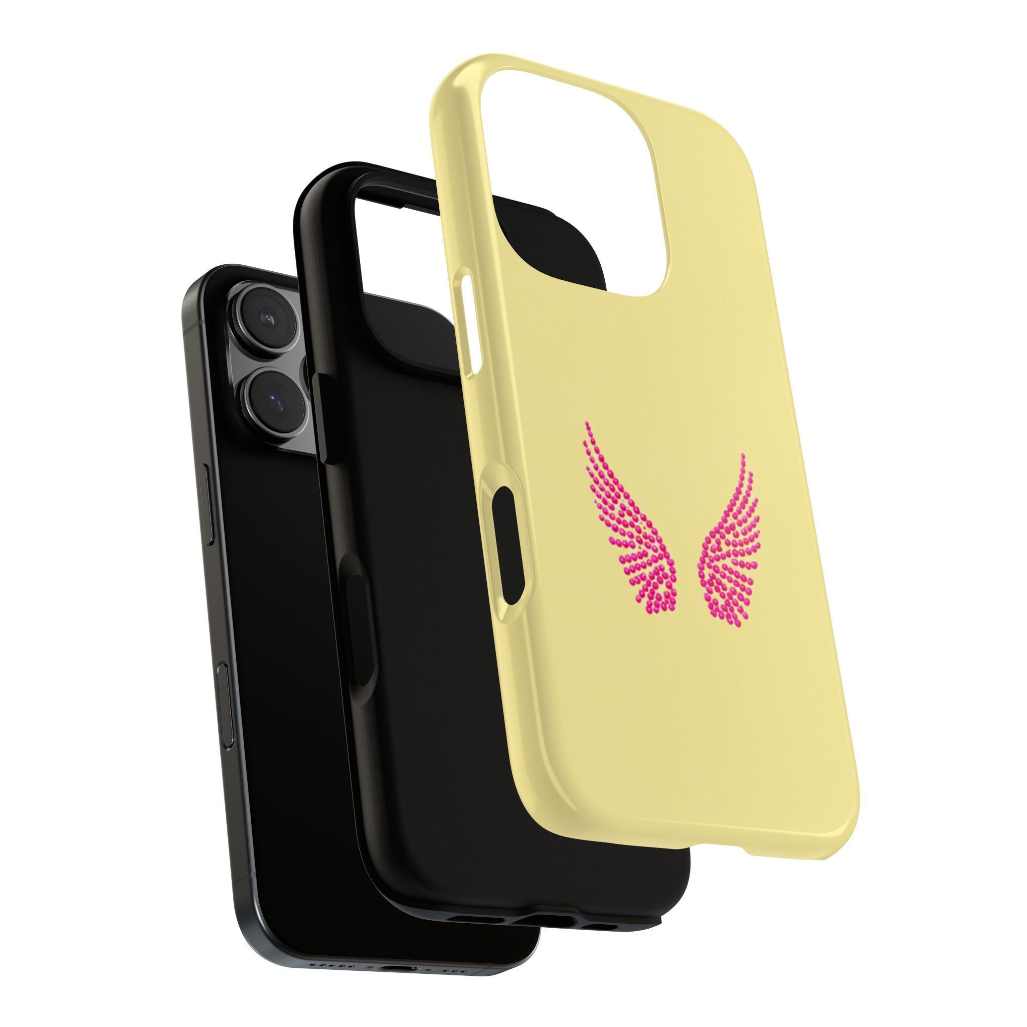Pink Angel Wings Phone Case
