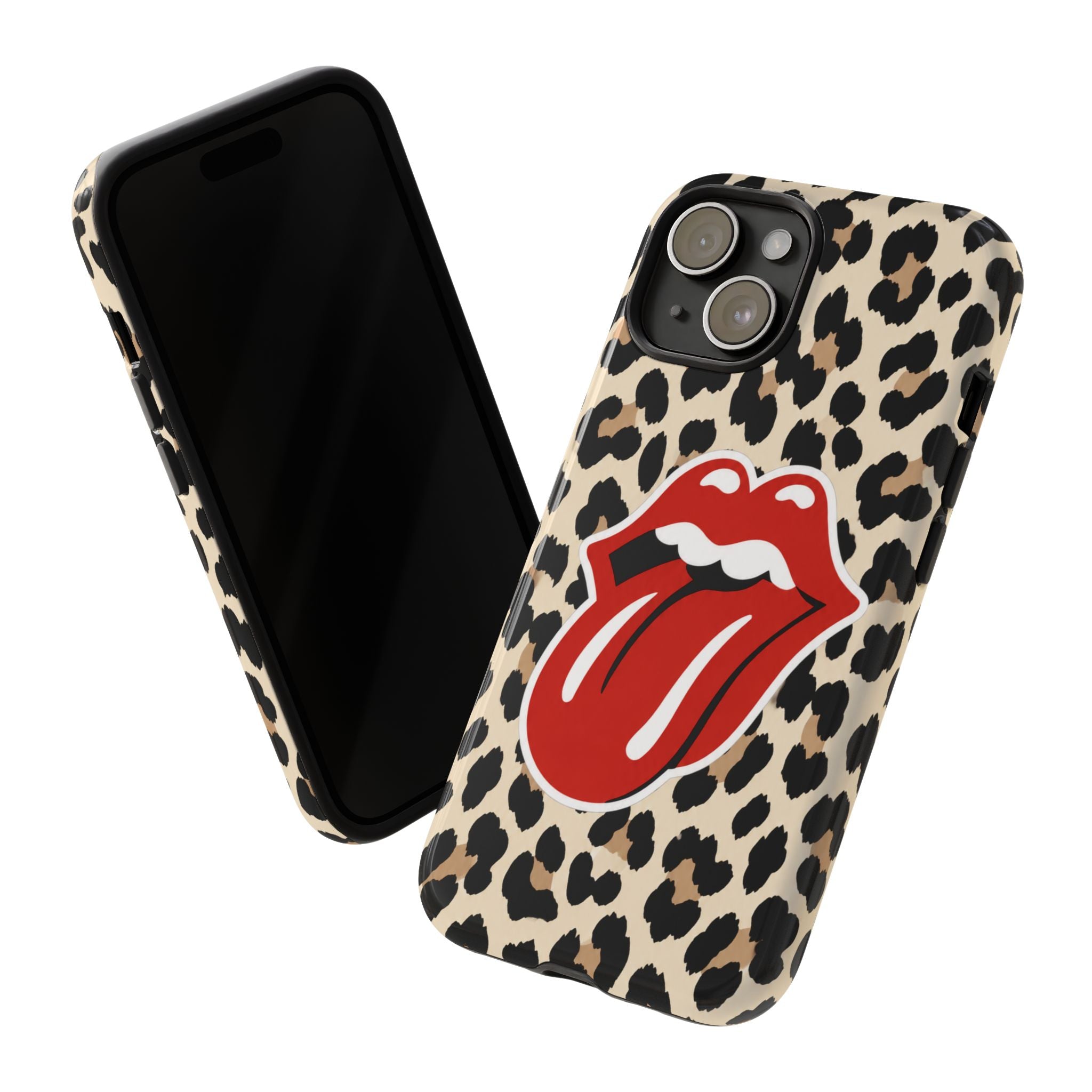 Leopard Print Tongue Case