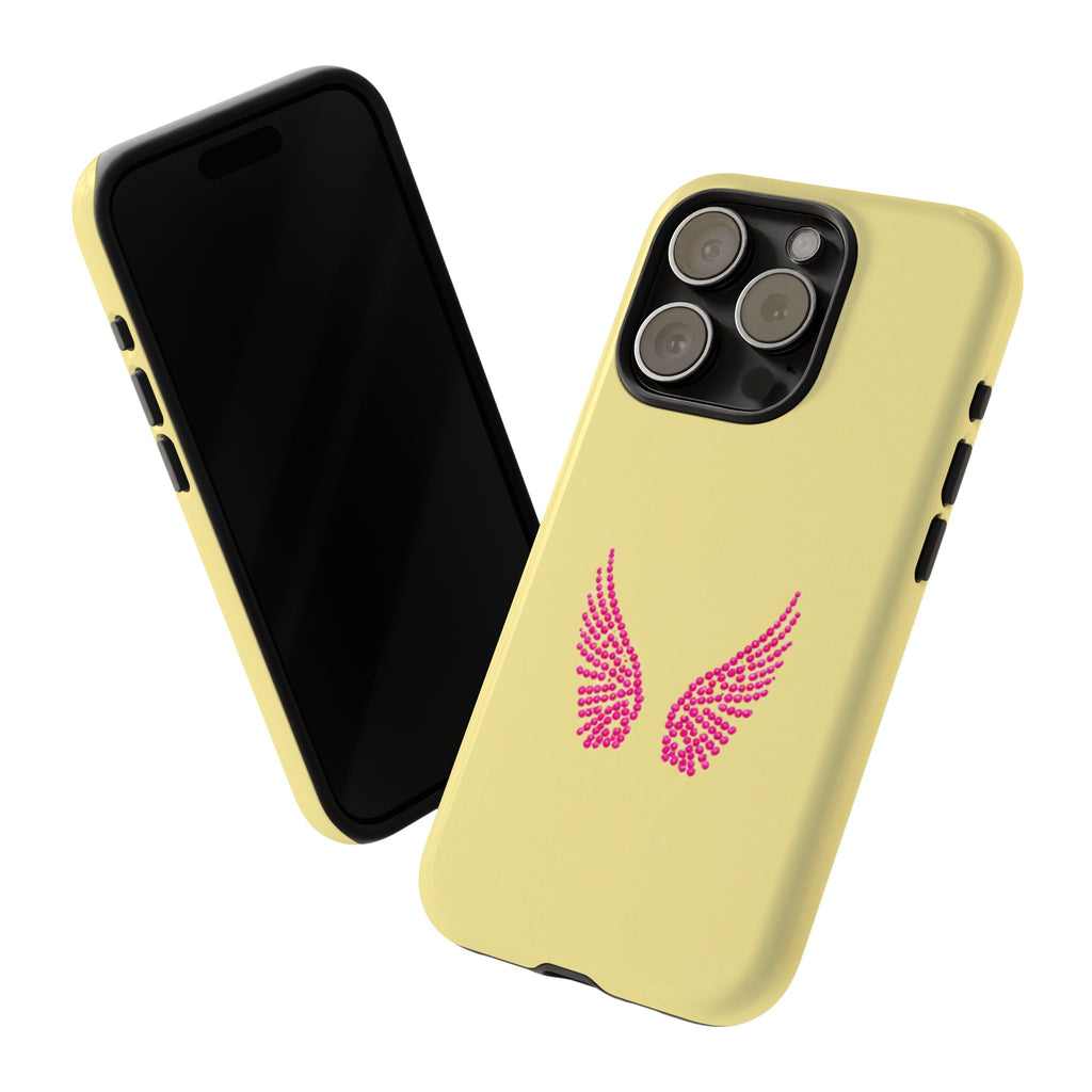 Pink Angel Wings Phone Case