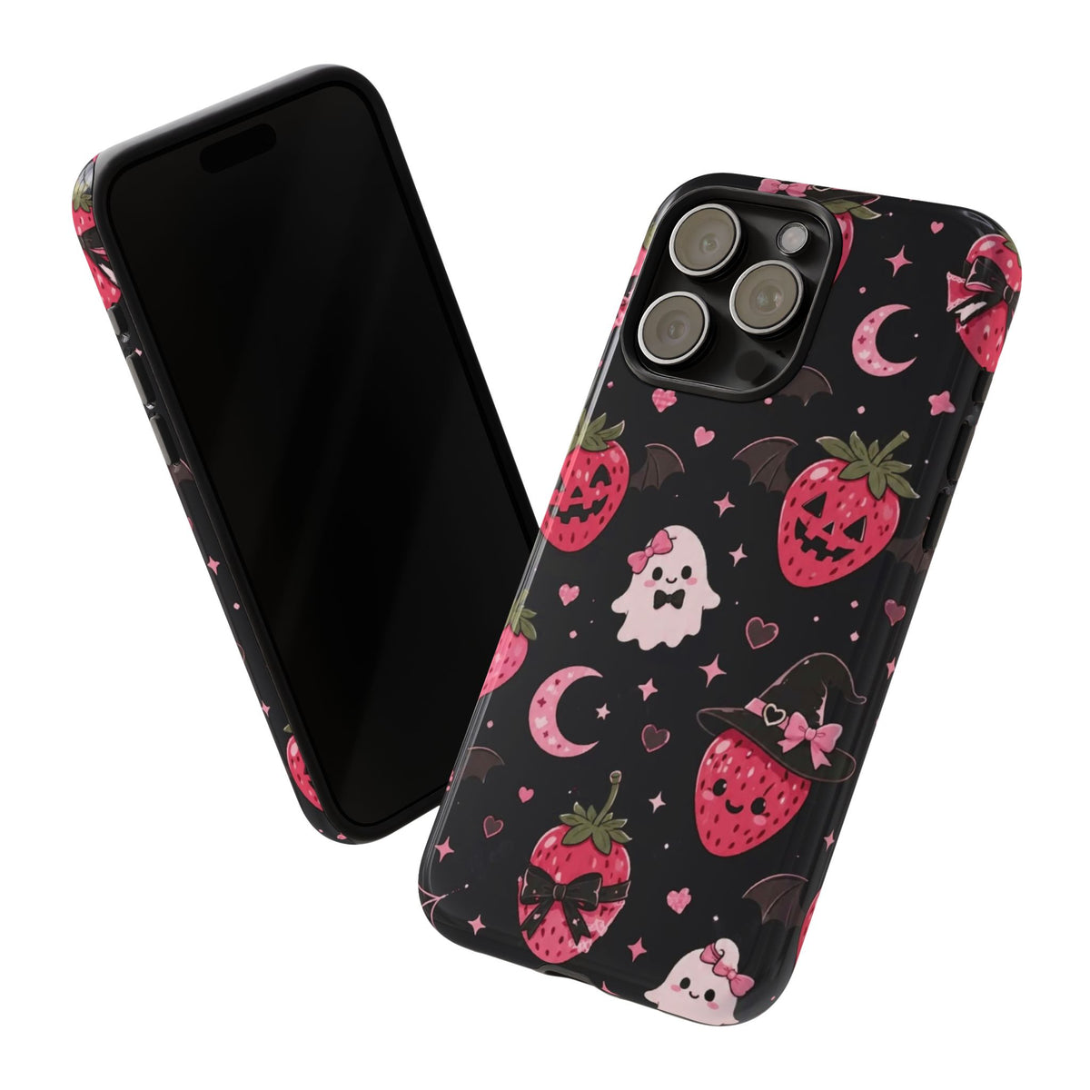 Gothic Strawberry Ghost Phone Case