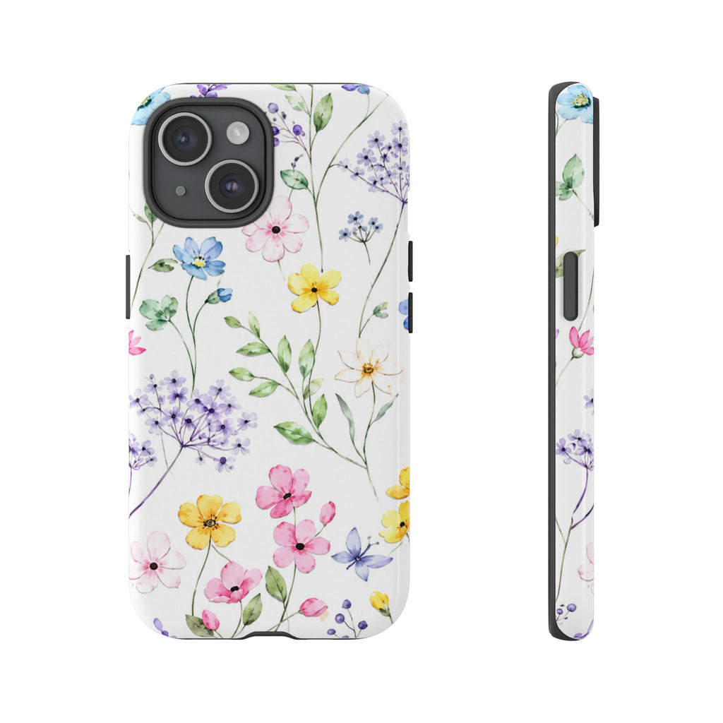 Floral Watercolor Case