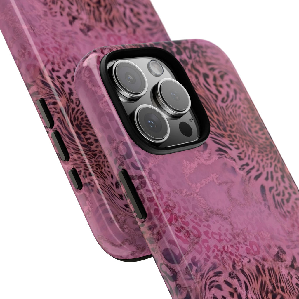 Pink Leopard Print Case
