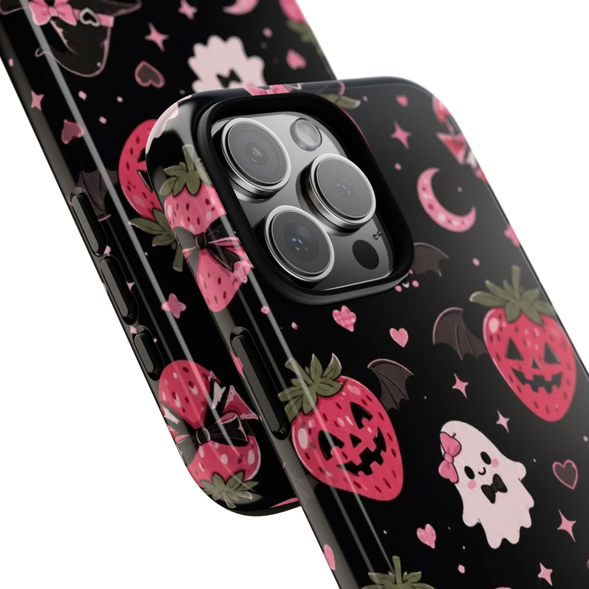 Gothic Strawberry Ghost Phone Case
