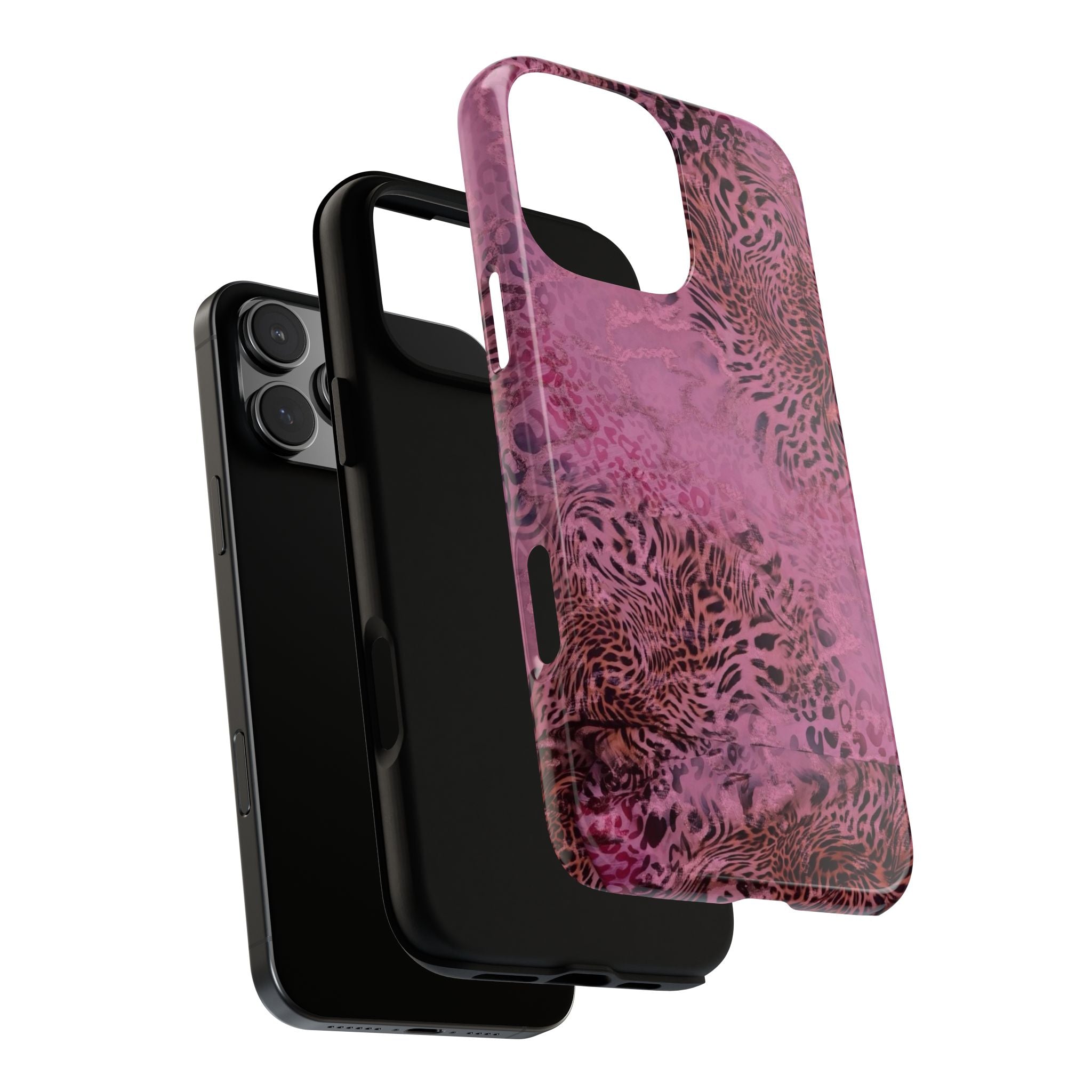 Pink Leopard Print Case