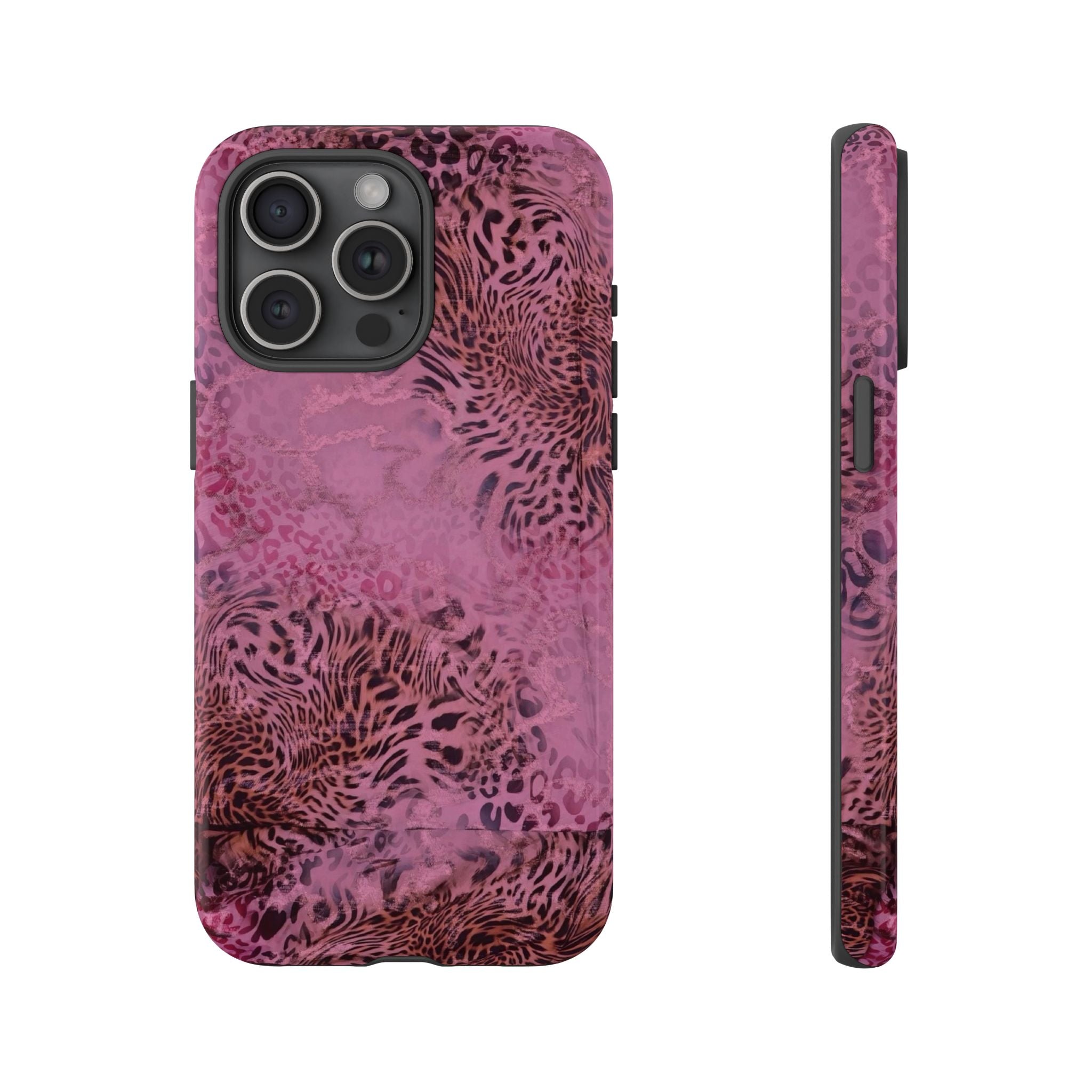 Pink Leopard Print Case