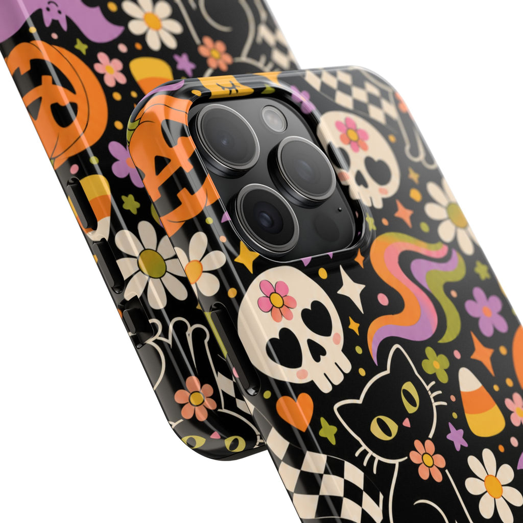 Halloween Cute Black Cat Case