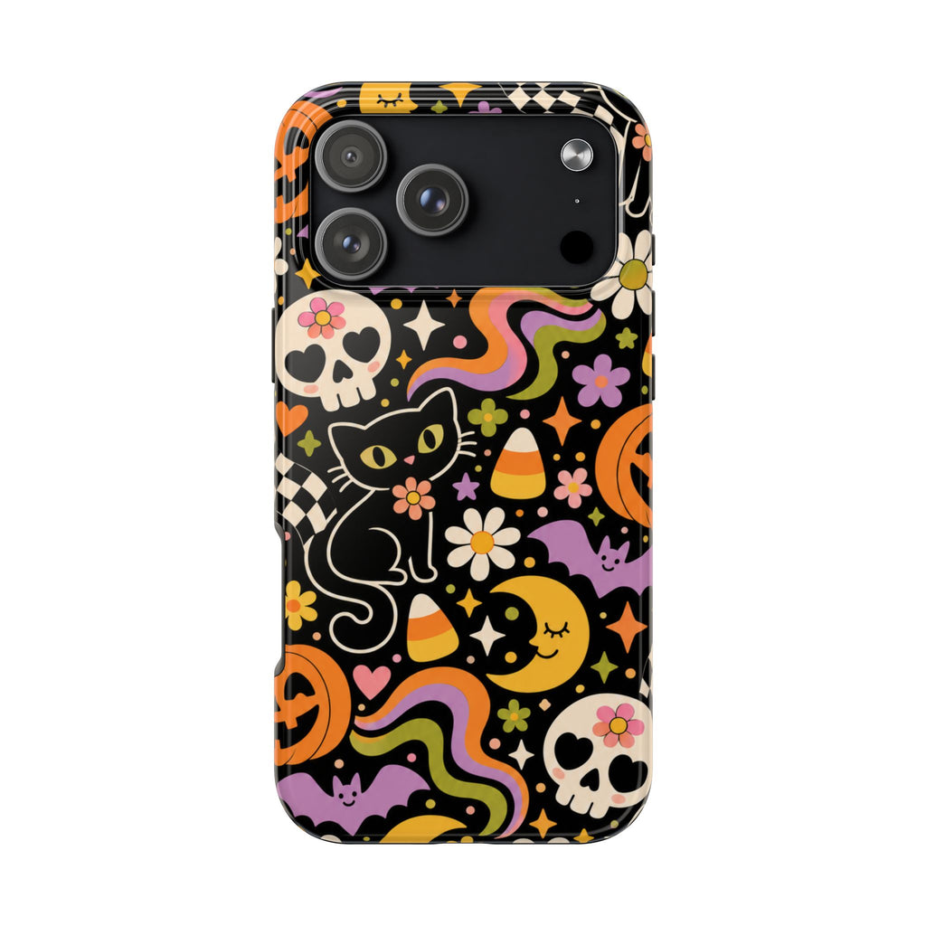 Halloween Cute Black Cat Case