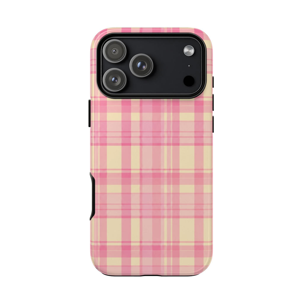 Pink Plaid Case