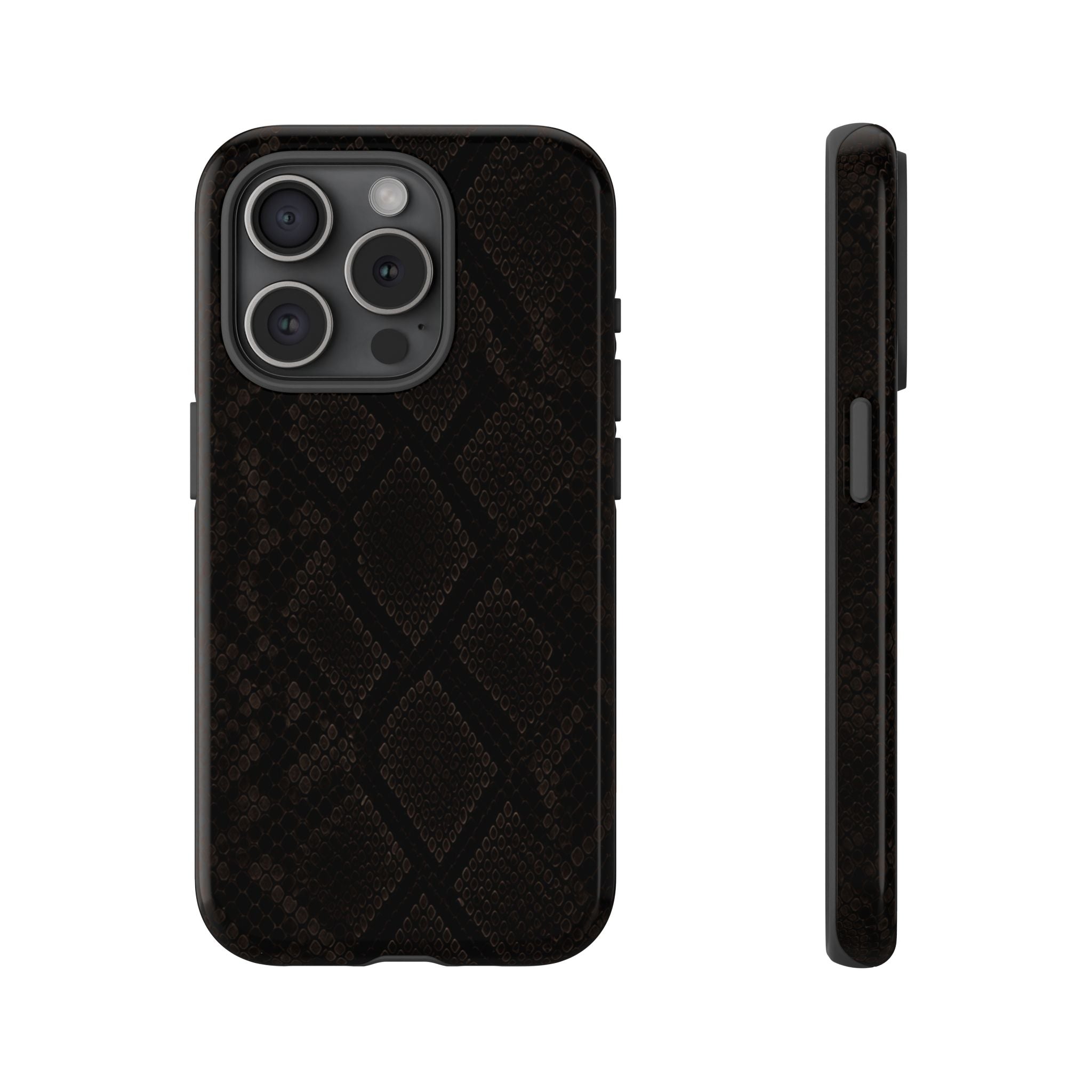 Black Snake Skin Case