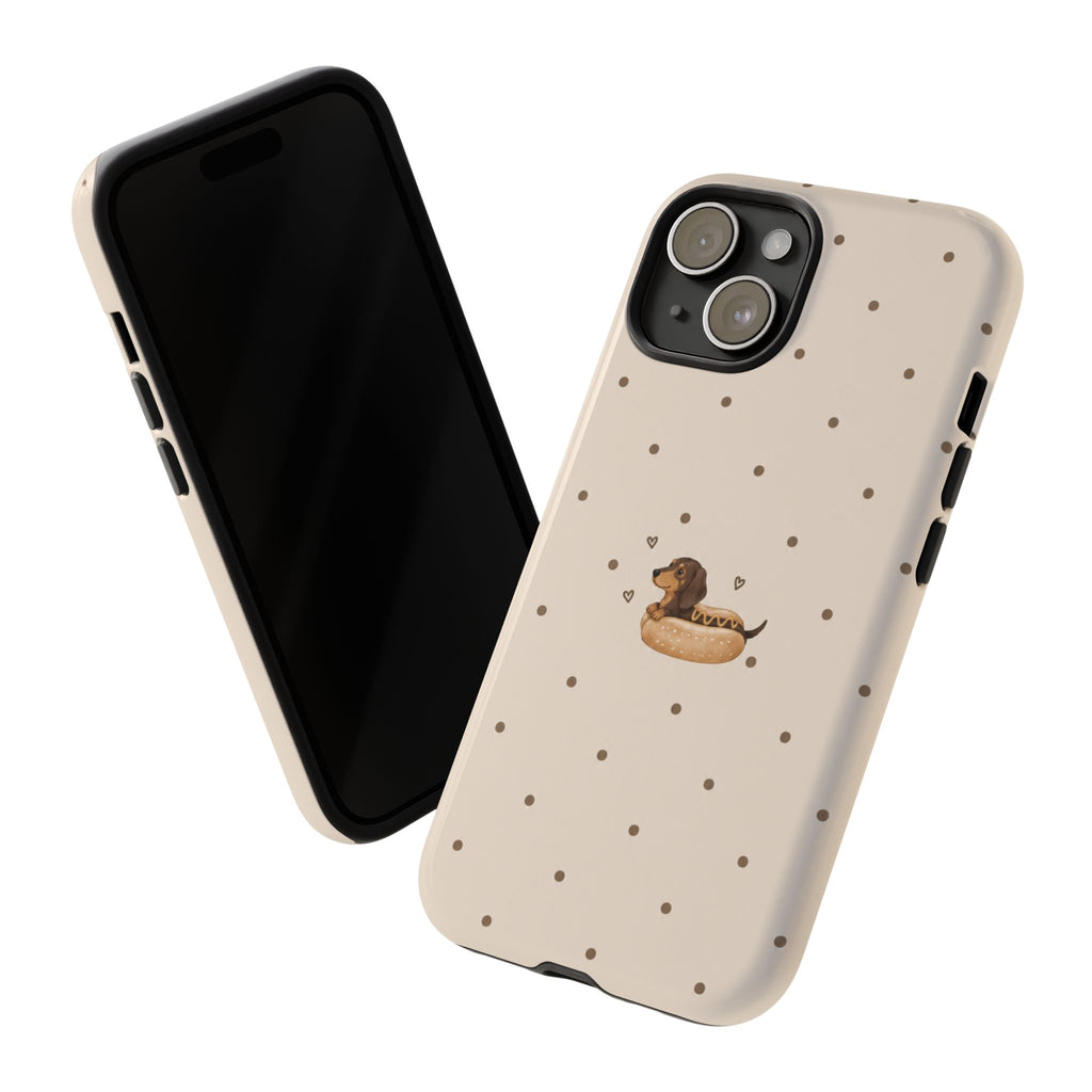 Dachshund Polka Dot Case