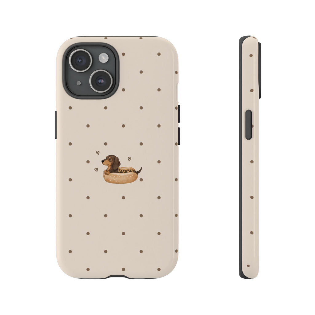 Dachshund Polka Dot Case
