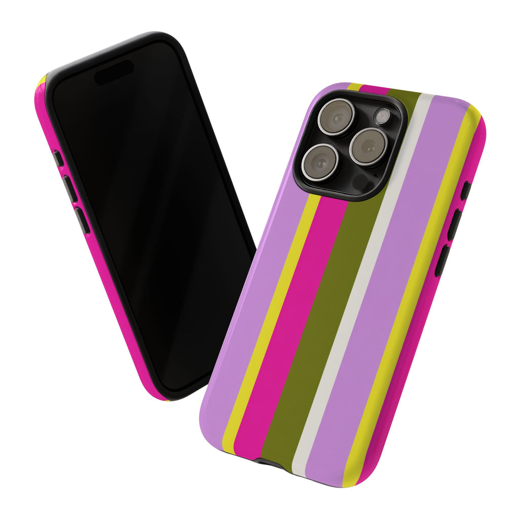 Colorful Vertical Stripe Case