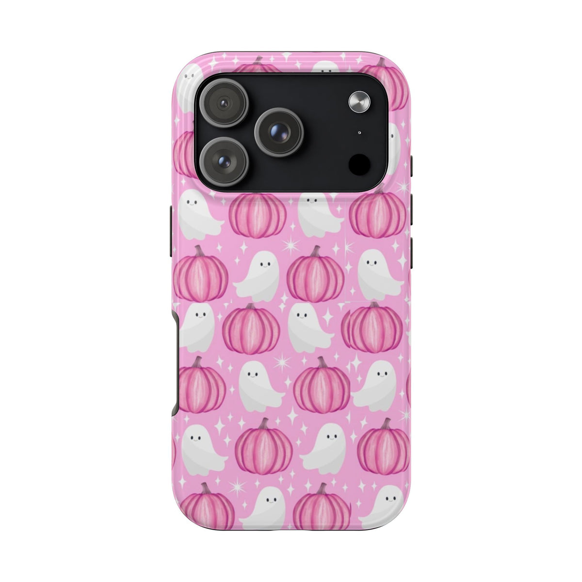 Pink Ghost & Pumpkin Case