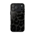 Black Leopard Heart Case