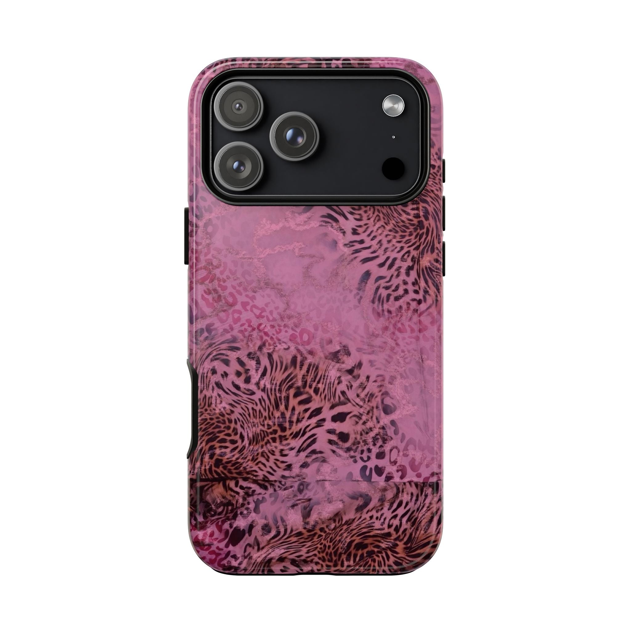 Pink Leopard Print Case