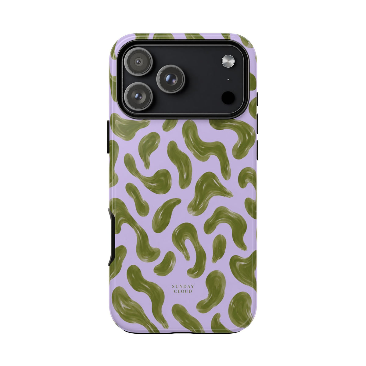 Lavender & Green Swirl