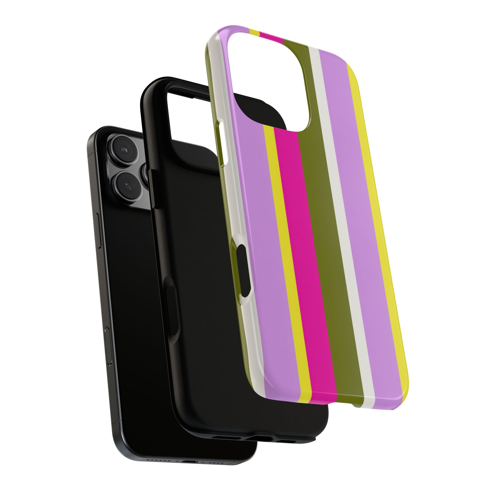 Colorful Vertical Stripe Case