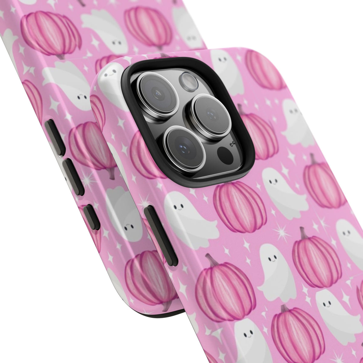 Pink Ghost & Pumpkin Case