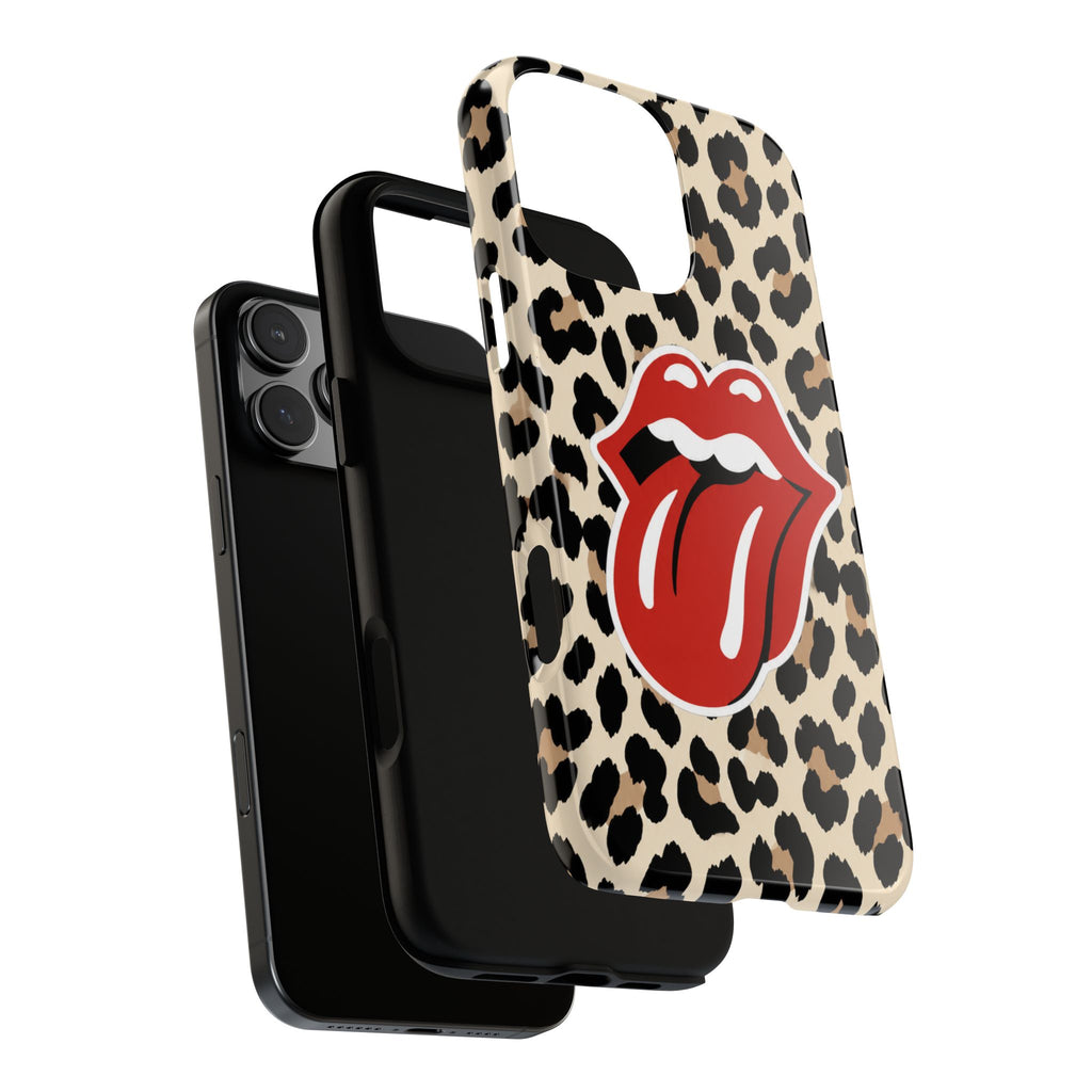 Leopard Print Tongue Case