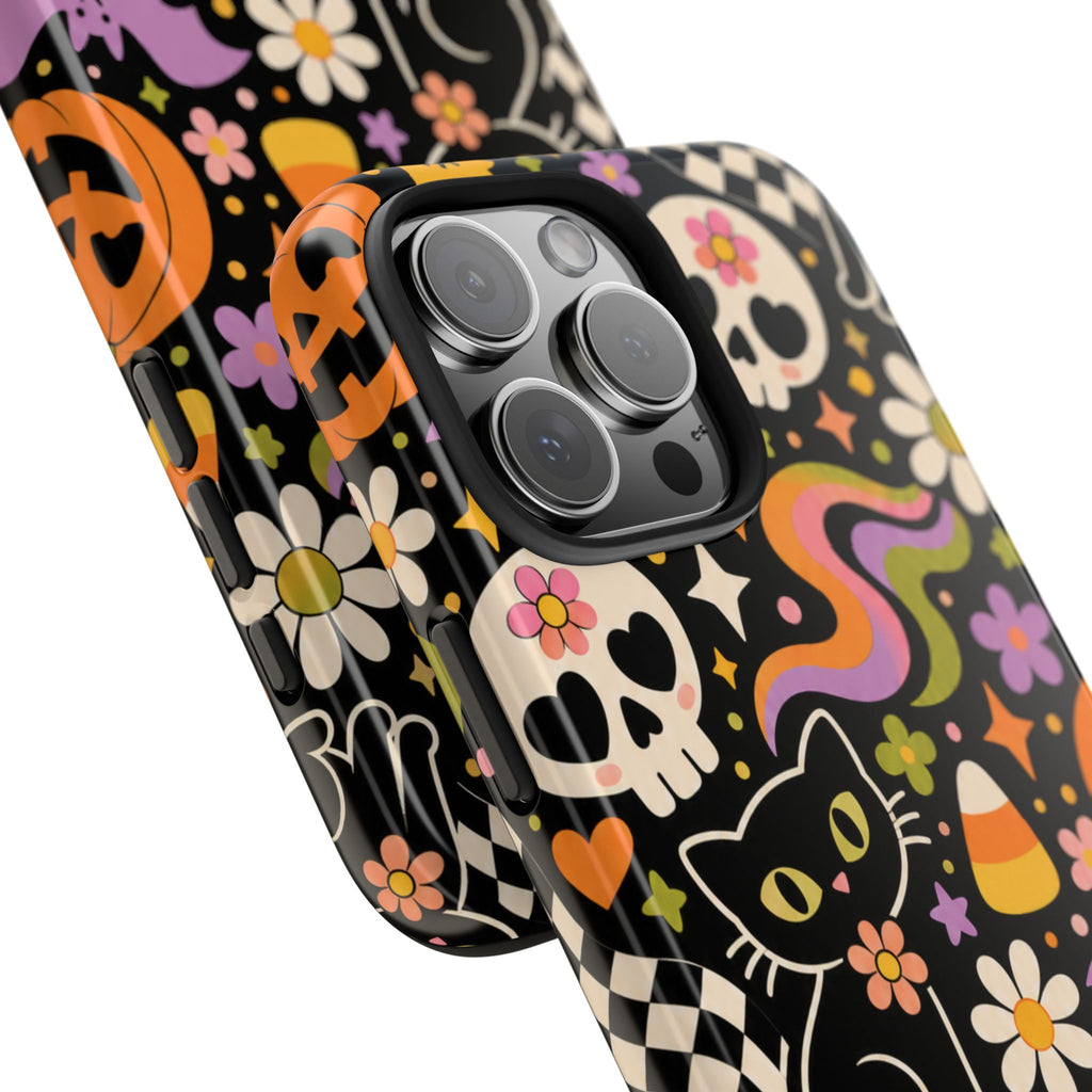 Halloween Cute Black Cat Case